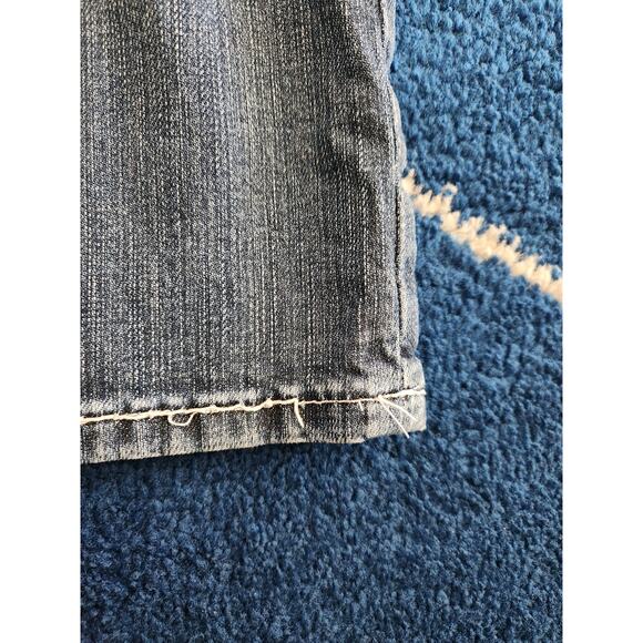 L.A Idol Women's Rhinestone  Medium Wash Jeans-Sz1 - Picture 8 of 9